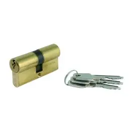 Cilindro te5 leva larga 30-40 laton, 3 llaves tesa