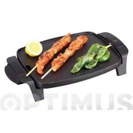 Plancha electrica asar 1000 w 28 x 22 cm jata