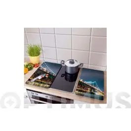 Tabla proteccion vitroceramica vidrio 2 uds puente broolyn wenko