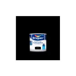 Esmalte acrylic brillante 250 ml negro bruguer
