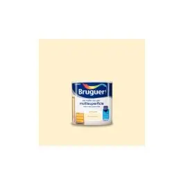 Esmalte acrylic satinado 250 ml blanco algodon bruguer