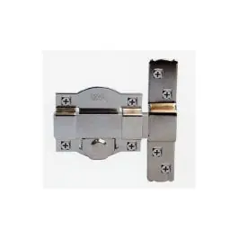 Cerrojo union electrica cilindro 40mm niquel, izquierda fac