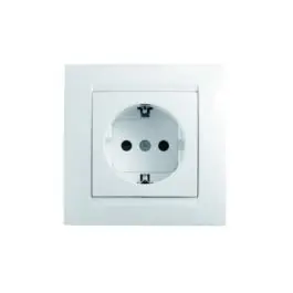 Base enchufe electricidad simon schuko tt empotrar serie 15 blanco f1590443030