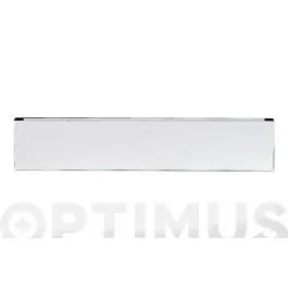 Bocacartas aluminio color blanco btv
