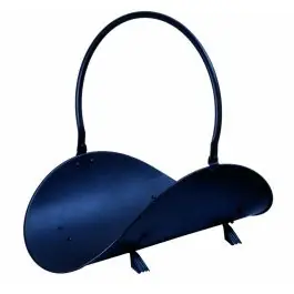 Cesta leña 33x53x38 cm contemporanea vivah vivahogar