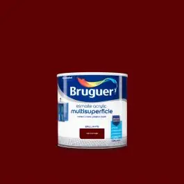 Esmalte acrylic brillante 250 ml rojo carruajes bruguer