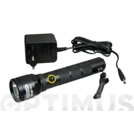 Linterna aluminio recargable 70 lumenes stanley