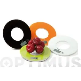 Balanza cocina electrica redonda surtida 5 kg jata - Jata hogar
