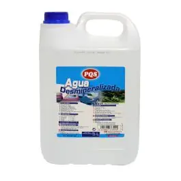 Agua desmineralizada 5 l pqs