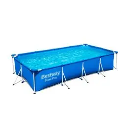Piscina rectangular desmontable 5.700 l depuradora tipo i 400x211x81cm bestway