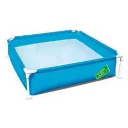 Piscina cuadrada desmontable 365l sin depuradora 122x122x30cm bestway