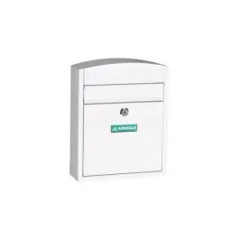 Buzon exterior acero compact blanco arregui