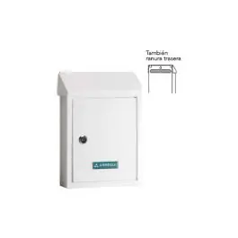 Buzon exterior acero smart blanco arregui