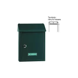 Buzon exterior acero smart verde arregui