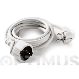 Prolongador 3x1.5 blanco 16a 2 mt famatel