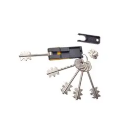 Bloque seguridad cerradura 3130 92mm 4 llaves+1 plegable mia mia-atra