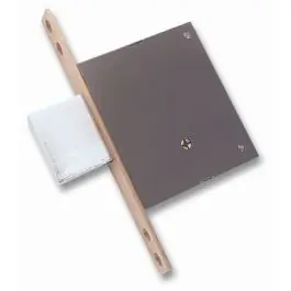 Cerradura mad.emb. 1300-k-50 50mm pic. laton fiam 1300-k-50