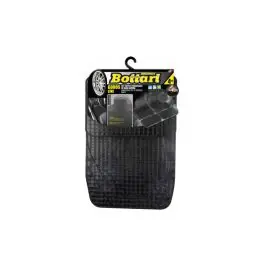 Alfombra automovil recortable goma ne 4 pz bottari