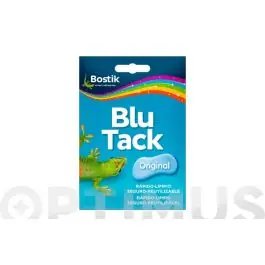 Masilla adhesiva reutilizable blu-tack original 57 gr bostik
