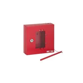 Caja emergencia llave 170 x 170 x 50 mm rojo fac