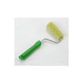 Mini rodillo hilo verde + varilla paredes y techos rugosos 11 cm universal