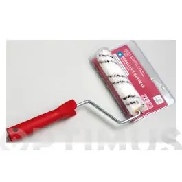 Mini rodillo microfibra + varilla esmaltar/ barnizar 11 cm universal