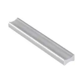 Tirador mueble aluminio anodizado mate 120x9x17mm rei