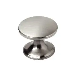 Pomo mueble zamak niquel satinado 32x27mm rei