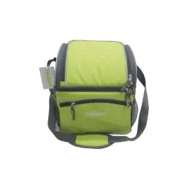 Nevera camping flexible verde y gris 15 l natuur