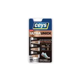 Adhesivo instantaneo ultraunick gel 10 seg. 3 x 1 gr ceys