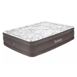 Colchon hinchable doble c/ bomba incorporada 203x152x46 cm memory foam bestway