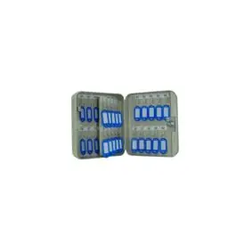 Armario para llaves 40 llaves gris metalico kylate - Vivahogar