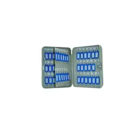 Armario para llaves 60 llaves gris metalico kylate - Vivahogar
