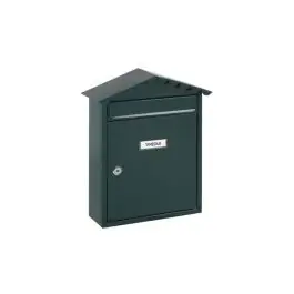 Buzon exterior vertical 360 x 300 x 110 mm verde arregui