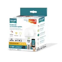 Lampara smart wifi control por voz y app regula intensidad l garza