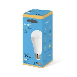 Bombilla estandar led e27 18w 1850lm 3000k garza