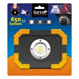 Linterna 6500k asa imantada 62x160x200mm garza