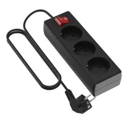 Regleta 3 tomas cable 5m garza