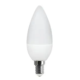 Bombilla vela led e14 4,2w 470lm 4000k garza