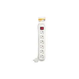 Base multiple 6 tomas cable 3m 3680w garza