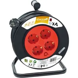 Enrollacable elec term. 4t-tt 3x1,5mm 15mt 3000w garza