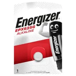 Pila botón alcalina 80x6x120mm 1ud epx625g energizer