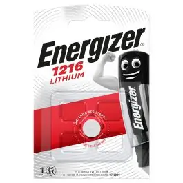 Pila botón lithium 80x4x120mm 1ud cr1216 energizer