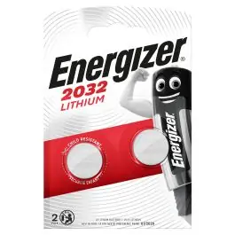 Pila botón lithium 80x4x120mm 2ud cr2032 bl2 energizer