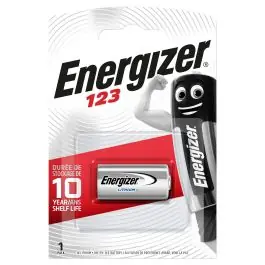 Pila el123 lithium 80x35x120mm 1ud el123 energizer