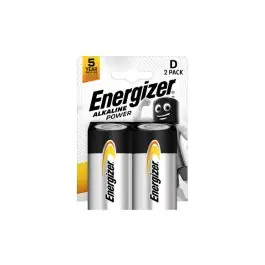 Pila alcalina power d lr20 1,5v energizer