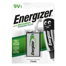 Pila hr22 recargable 80x19x120mm 1ud 9v hr22 bl1 energizer