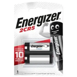 Pila 2cr5 lithium 80x18x120mm 1ud 2cr5 bl 1 energizer