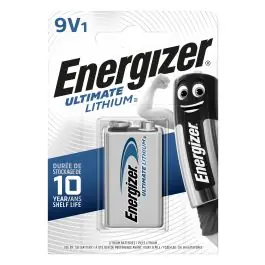 Pila l522 lithium 80x18x114mm 1ud l522 (9v) energizer
