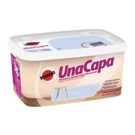 Pintura plastica una capa mate 4 l azul titan - Titanlux